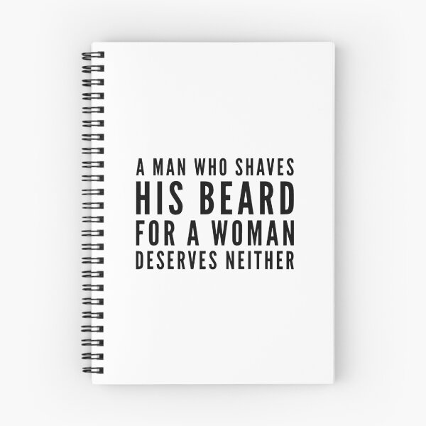 Item preview, A Man Who Shaves His Beard designed and sold by HalpinDesign.