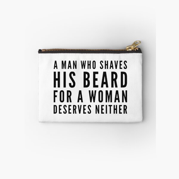 Item preview, A Man Who Shaves His Beard designed and sold by HalpinDesign.