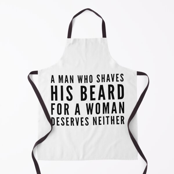 Item preview, A Man Who Shaves His Beard designed and sold by HalpinDesign.