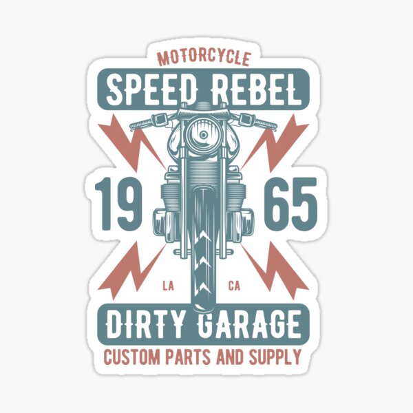 Motorcycle 20 Sticker