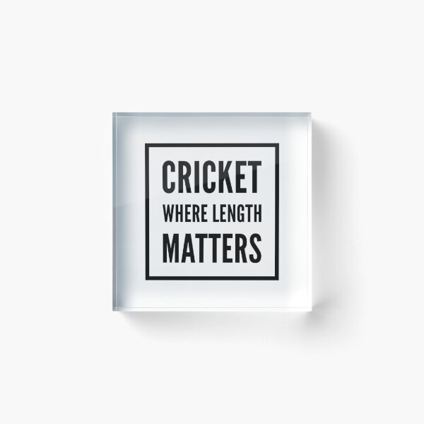 Item preview, Cricket Where Length Matters designed and sold by Match-Perfect-1.