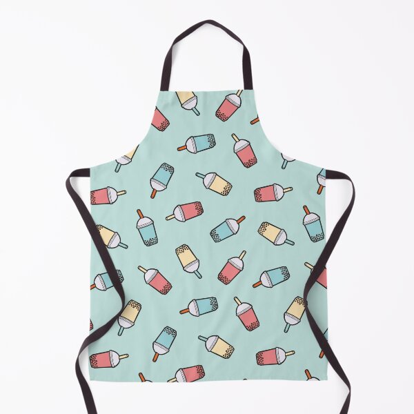Item preview, Bubble Tea Pattern in Mint  designed and sold by evannave.