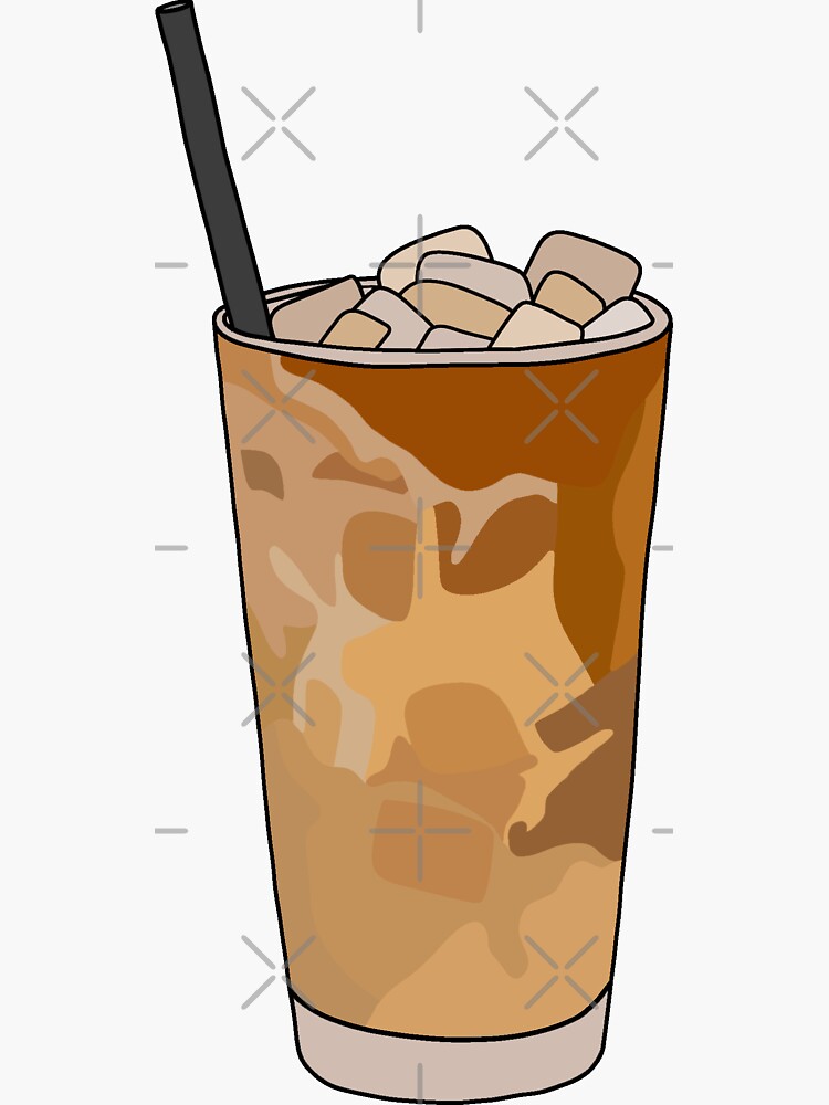 Iced Coffee Clip Art Clear Background 6923