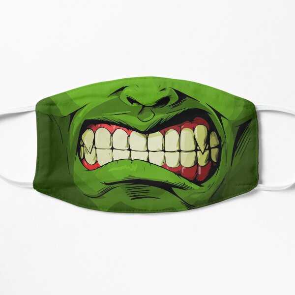 SMASH! Green Angry Hero Mask