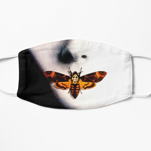 Silent lambs mask design Flat Mask