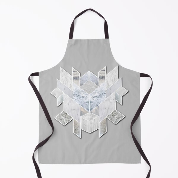 Item preview, White geometric collage with grey background designed and sold by CiniArt.