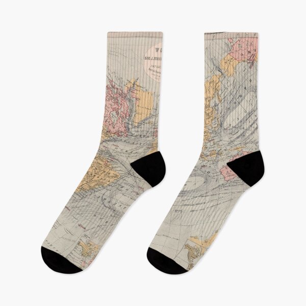 Item preview, Vintage Map of the World (1871) designed and sold by BravuraMedia.