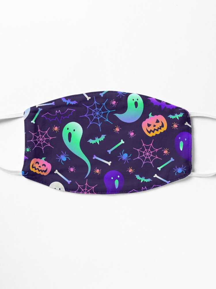 Alternate view of Helloween Face Mask Mask