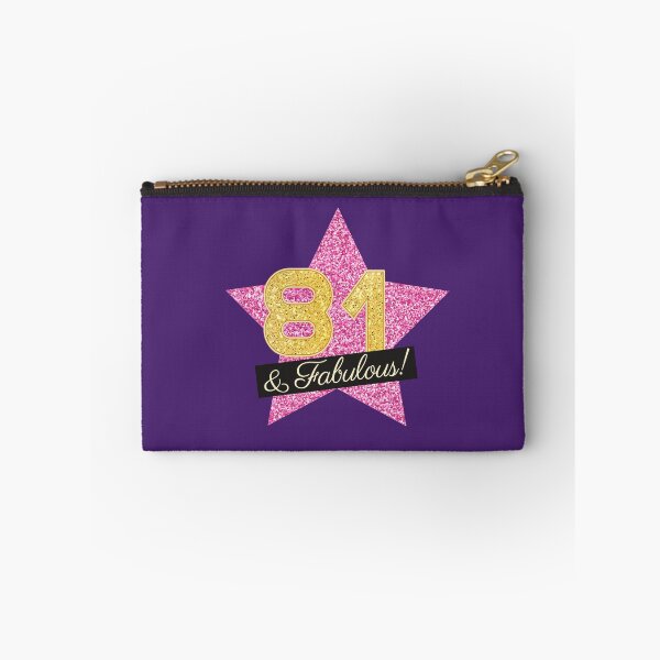 Item preview, 81st Birthday Gifts Women Fabulous - Pink Gold designed and sold by betternotes.