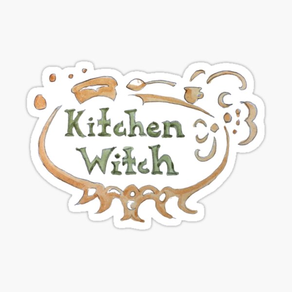 Sticker #501: Kitchen Witch