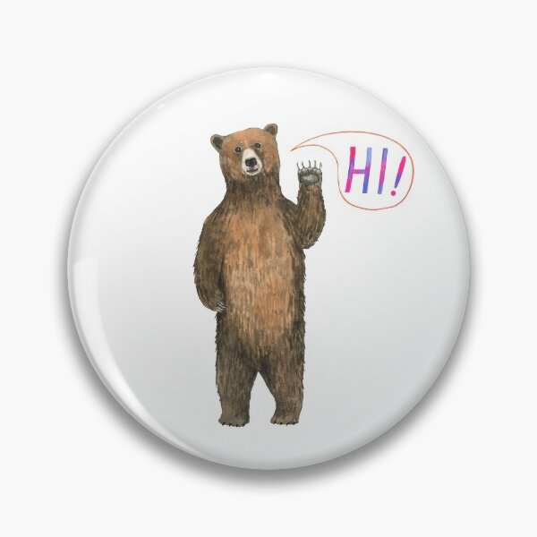 Item preview, Friendly Grizzly Bear designed and sold by AlisonKolesar.