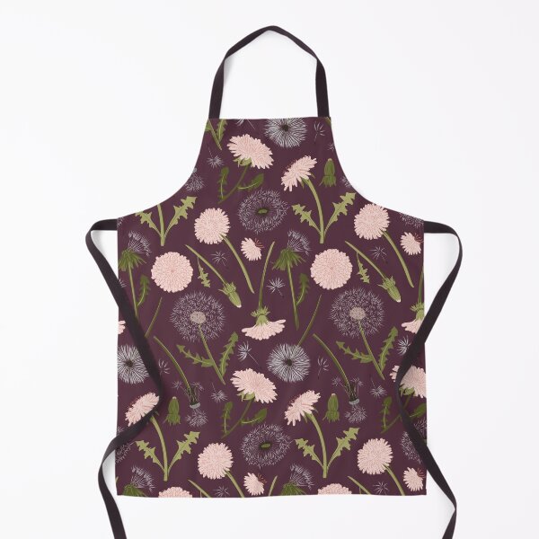 Item preview, Light Pink & Maroon Dandelions designed and sold by StudioPosies.