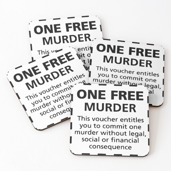 Item preview, Free murder voucher designed and sold by mariatorg.