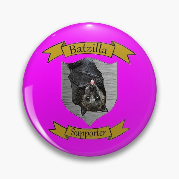 Item preview, Batzilla - Batzilla Supporter! (hot pink) designed and sold by batzilla.