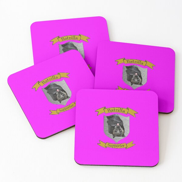 Item preview, Batzilla - Batzilla Supporter! (hot pink) designed and sold by batzilla.