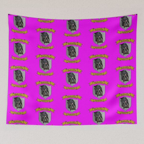 Item preview, Batzilla - Batzilla Supporter! (hot pink) designed and sold by batzilla.