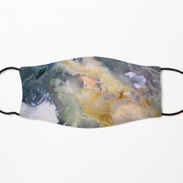 Golden Thread (Petrified Wood) Kids Mask