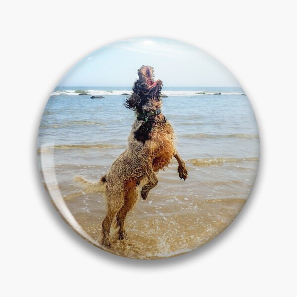 Item preview, Seaweed Spinone by heidiannemorris designed and sold by FOLK ART FUSION by heidiannemorris.