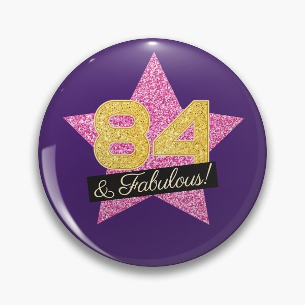 Item preview, 84th Birthday Gifts Women Fabulous - Pink Gold designed and sold by betternotes.