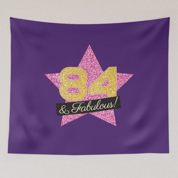 Item preview, 84th Birthday Gifts Women Fabulous - Pink Gold designed and sold by betternotes.