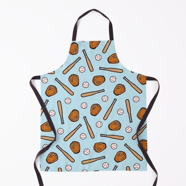 Item preview, Baseball Pattern in Light Blue designed and sold by evannave.