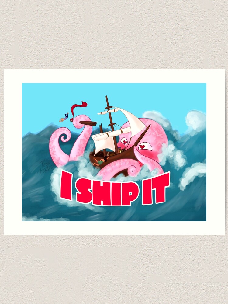 Alternate view of I Ship It Art Print