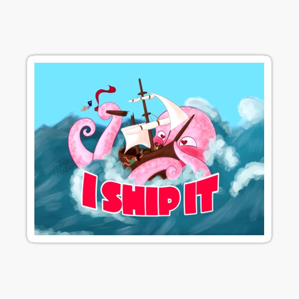 I Ship It Sticker