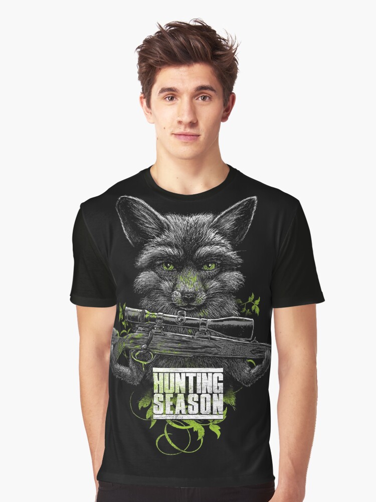 Thumbnail 1 von 5, Grafik T-Shirt, GRODNO – kein mitgefühl für verdammte jäger - tierrechte jetzt designt und verkauft von RolandStraller.