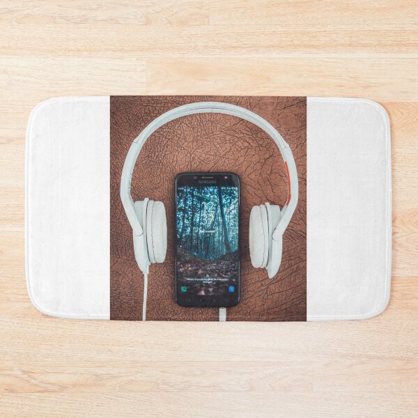 Item preview, mobile with headset pleasant to listen crazy music designed and sold by prem sai.
