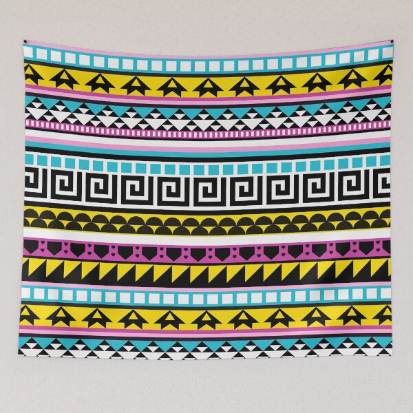 Item preview, Abstract Pattern Stripes 1 - Colorful Geometric Shapes designed and sold by Wizzles Emporium.