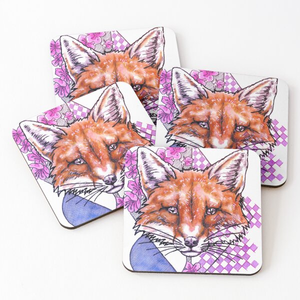 Item preview, Geometric Fox designed and sold by capbreaksteel.