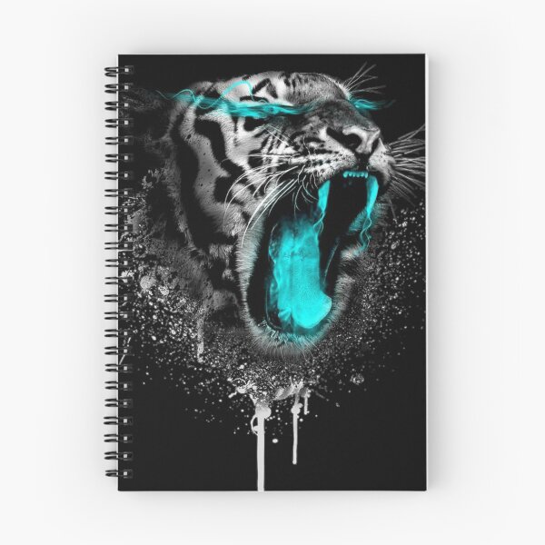 Item preview, Neon Tiger Graffiti designed and sold by Elwakel Store.