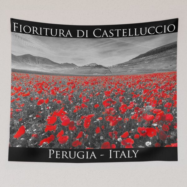 Item preview, Castelluccio Norcia Perugia V4, Italy. Postcard jigsaw puzzle and more designed and sold by superpixus.