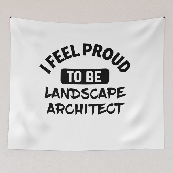Item preview, I feel Proud to be landscape architect designed and sold by bumperapparels.