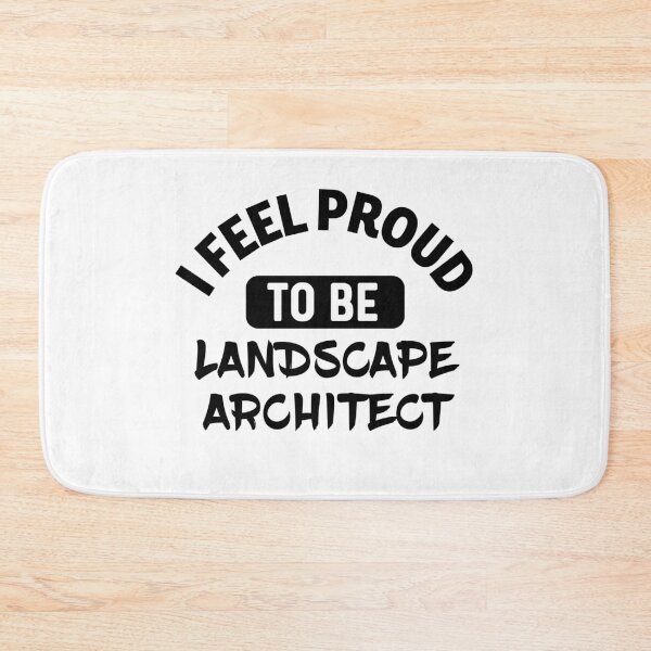 Item preview, I feel Proud to be landscape architect designed and sold by bumperapparels.