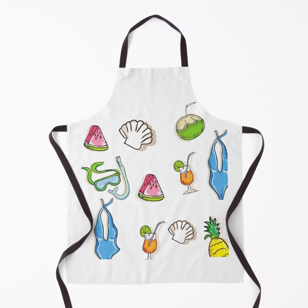 Item preview, Hydro Summer tropical beach seashell pineapple coconut designed and sold by OneTimeEngineer.