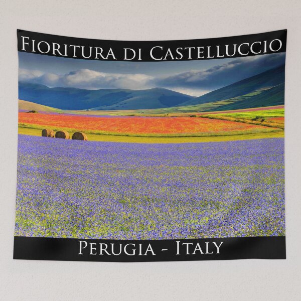 Item preview, Castelluccio Norcia Perugia V5, Italy. Postcard jigsaw puzzle and more designed and sold by superpixus.
