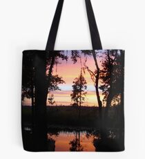 JULY SUNSET ON ECONFINA CREEK Tote Bag