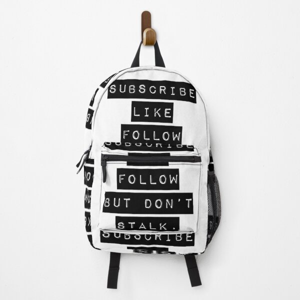 Item preview, Subscribe, Like, Follow, But Don’t Stalk! designed and sold by Got-Ya-Bak.