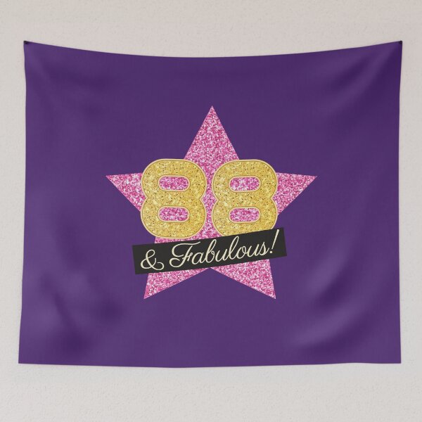 Item preview, 88th Birthday Gifts Women Fabulous - Pink Gold designed and sold by betternotes.