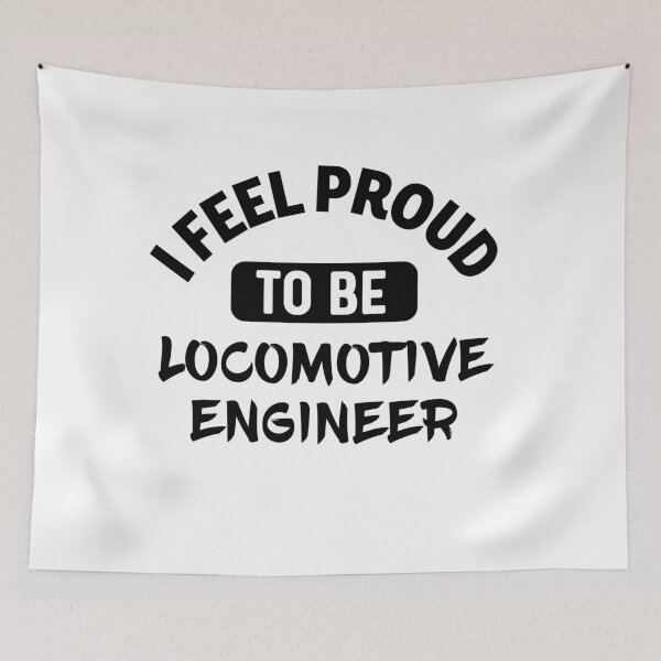 Item preview, I feel Proud to be locomotive engineer designed and sold by bumperapparels.