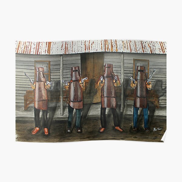 Ned Kelly Gang Poster