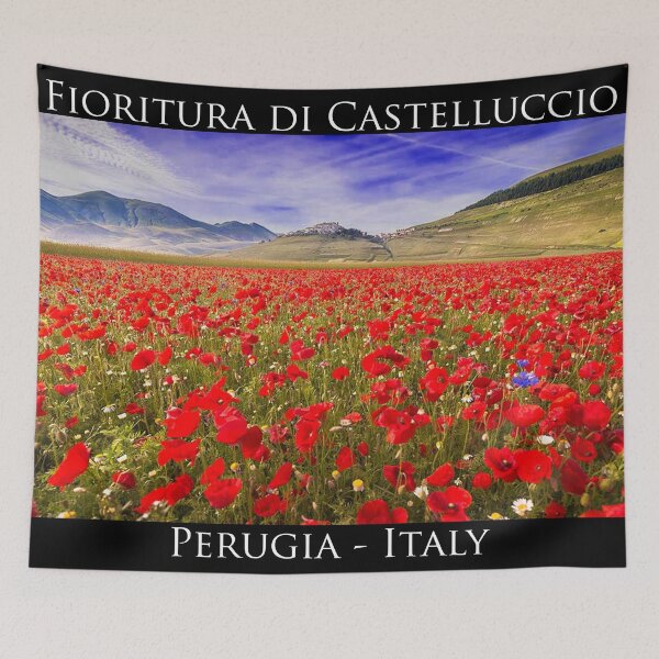 Item preview, Castelluccio Norcia Perugia V3, Italy. Postcard jigsaw puzzle and more designed and sold by superpixus.
