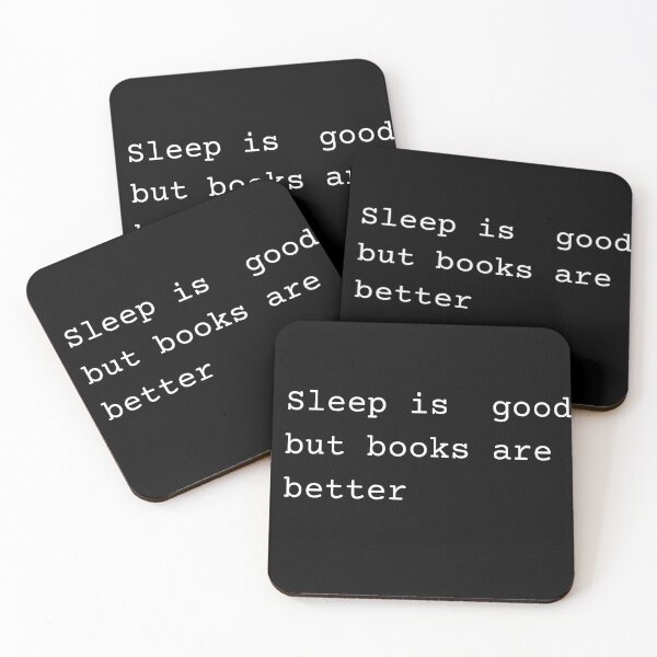 Item preview, Sleep is good but books are better designed and sold by Paperfly Studio.