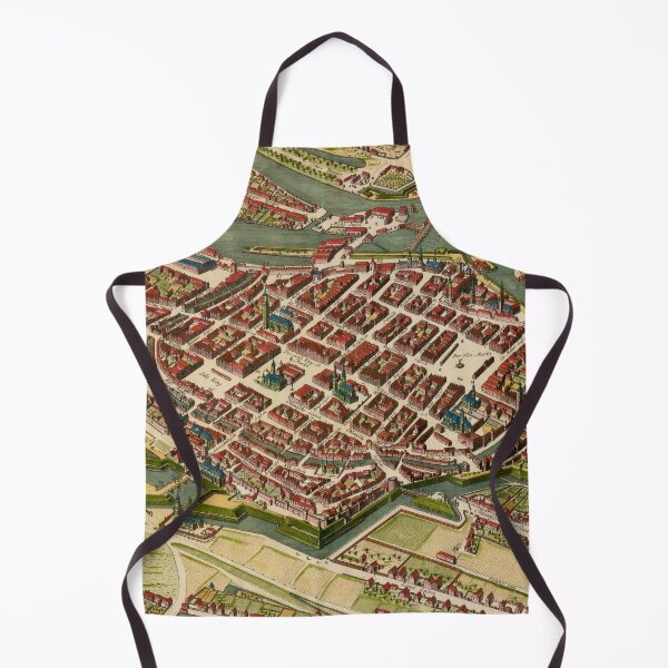 Item preview, Vintage Map of Wroclaw Poland (1752) designed and sold by BravuraMedia.