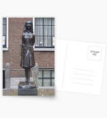 A Statue of Anne Frank Postcards