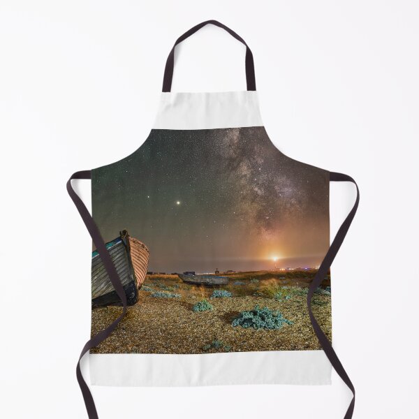 Item preview, Dungeness Boats Milky Way at night designed and sold by rogerstanger.