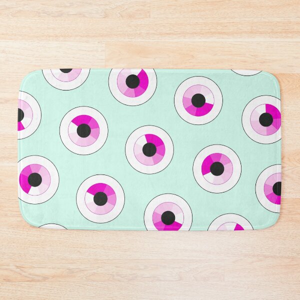 Item preview, Whimsical Eyes - Pink & Mint Green designed and sold by AnArielleShop.