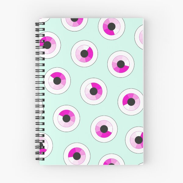 Item preview, Whimsical Eyes - Pink & Mint Green designed and sold by AnArielleShop.