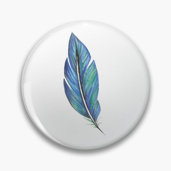 Item preview, Blue feather designed and sold by Dia-Cheshire.
